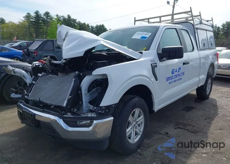 2023 Ford F-150 Xl из США, поврежденный, VIN 1FTEX1EP9PKE54629